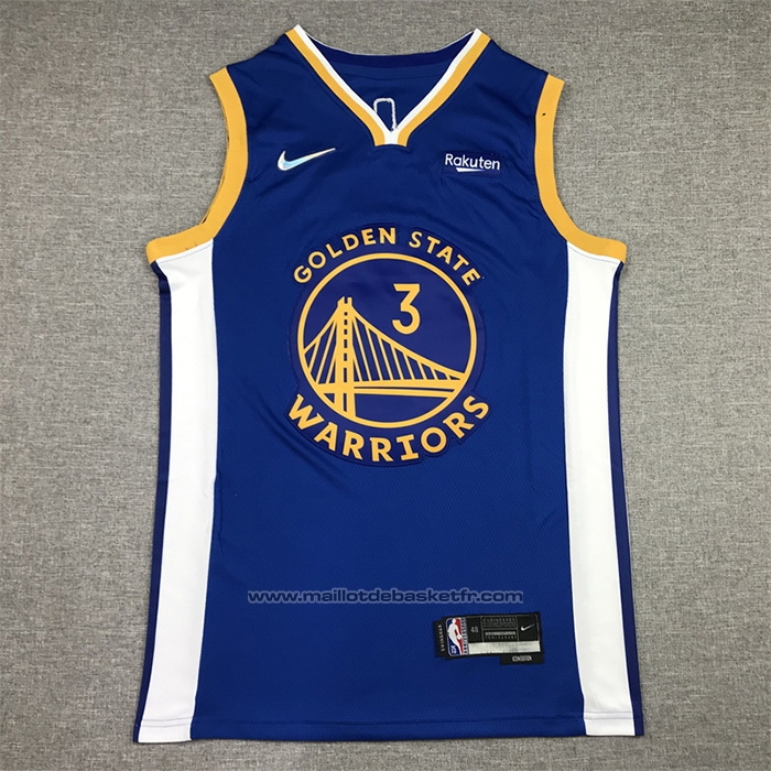 Maillot Golden State Warriors Jordan Poole #3 Icon Bleu